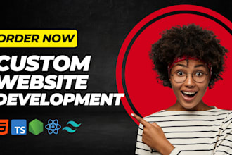 build a professional custom website for your business