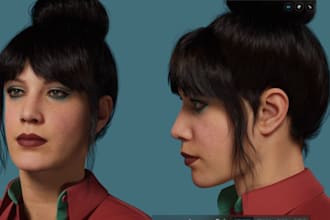 create realistic 3d character games and films, metahuman character unreal engine