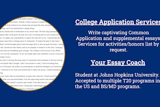 write or revise your college admissions essay
