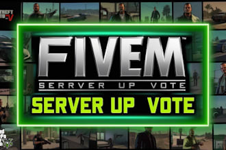 do rust game server,roblox dayz server,fivem server promotion,fivem advertisment