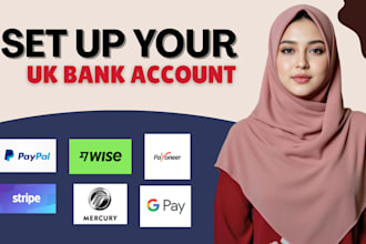 register paypal business account, wise, stripe, skrill,high risk payment gateway