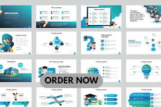 make clean corporate slide decks for earnings, kpis, and business reports