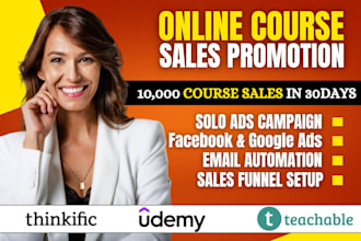 online course udemy promotion thinkific health course stan store sales promotion