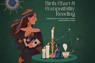 read your soul or relationship through natal chart and spiritual synastry