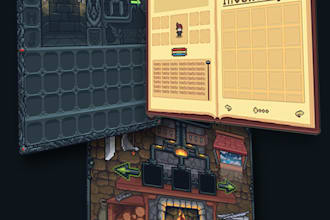 pixel art UI designs for games