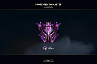 coach you in lol and help you climb with duo queue
