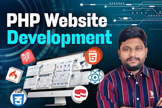 be your full stack website developer, php laravel, HTML CSS react js, fix bugs
