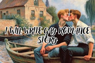 write gay lesbian smut kinky romance story or short story for you