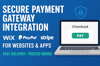 integrate secure payment gateways into your website or app