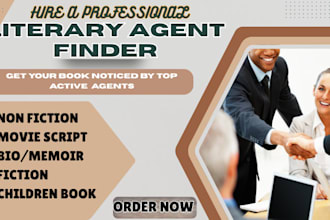 pitch active agents for fiction nonfiction children book screenplay script