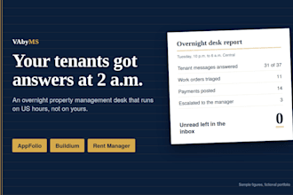 be your property management assistant
