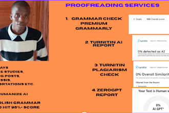 proofread, humanize ai text, and check plagiarism in your writings