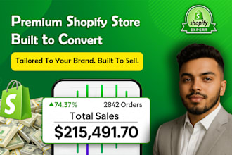 design, redesign, revamp or clone your shopify store