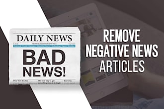 remove all unwanted personal info, backlinks, mugshot court case from google 6hr
