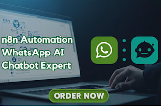 build powerful n8n automation, whatsapp ai chatbot workflows for your business