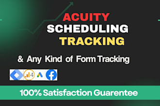 track acuity scheduling calendly forms tracking with GTM