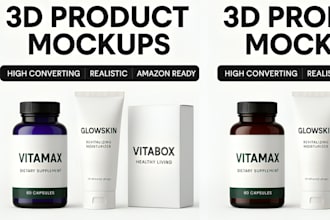 create hyper realistic 3d product renderings for ecommerce and ads