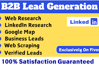 do targeted b2b lead generation, b2b lead gen, linkedin leads, prospect lists