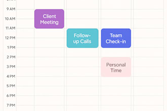 be your organized and detail oriented virtual assistant