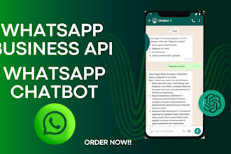 create whatsapp ai chatbot whatsapp API setup whatsapp business API