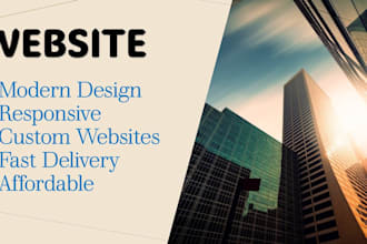 design a professional website for your portfolio  blog or online store