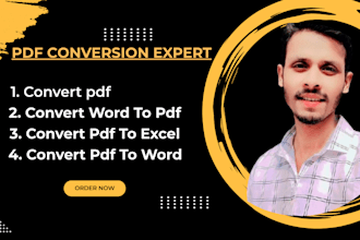 convert pdf to word or excel and word to pdf