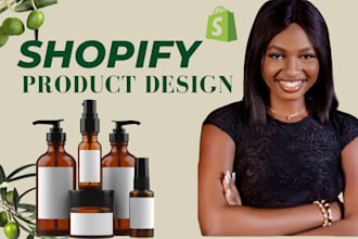 design shopify banner any product banner, hero image design