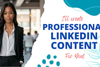 create linkedin content for you