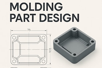 design injection molding parts ready for manufacturing