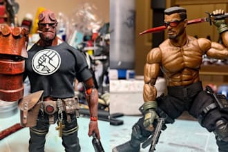 3d print and paint action miniature tabletop custom 3d printed figures aos dnd