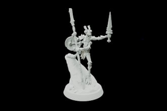 sculpt mantisman,3d print model, action female figurine, classical greek,styled