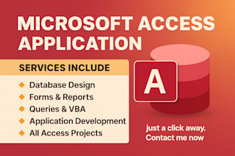 build database application in microsoft access