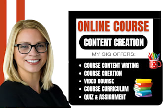 create ebook, online course content, teachable course creation workbook design