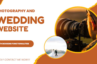 design wordpress photography and wedding website and website portfolio