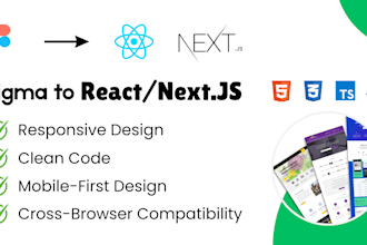 convert figma to HTML figma to react next tailwind CSS