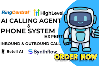 setup gohighlevel vapi ringcentral retell jotform synthflow n8n ai voice agent