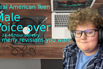 can be your professional teen voice acting and voice over