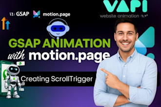 fix build wordpress webflow wix interactive gsap animation motion page builder