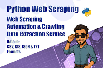 extract data from websites using python automation tools