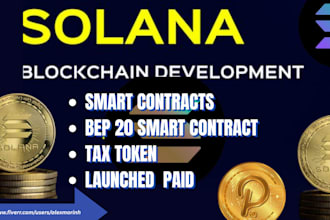 develop solana smart contract with anchor framework