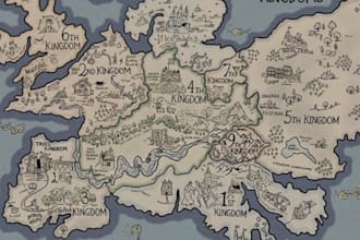 fantasy map, world map design, dnd game, rpg game, world building map inkarnate