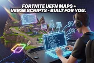 do fortnite maps with uefn and program a verse script for uefn map