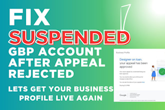 reinstate suspended google business profile in 7 days appeal fix gmb suspension