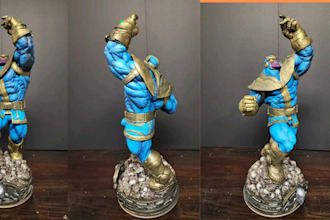 3d model, 3d print and paint your miniature, warhammer painting, anime figure