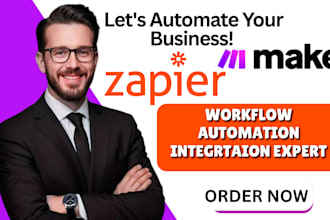 make com made com integromat automation make com api scenario zapier expert