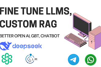 set up fine tune llms, deepseek, llama, open ai with twilio