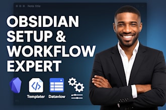 set up and customize your obsidian vault with plugins and automation workflows