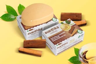 design premium soap label, soap box packaging redesign soap label and packaging