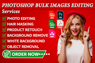 do image background removal, clipping path, or transparent, super fast delivery
