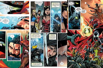 draw comic book, graphic novel, storyboard, character, nsfw, any style